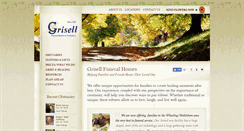 Desktop Screenshot of grisellfuneralhomes.com
